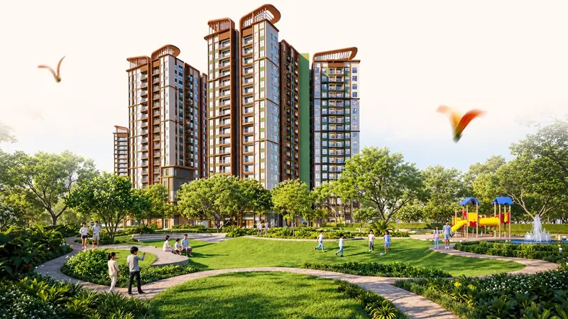 Sân chơi trẻ em trong công viên Norton Park