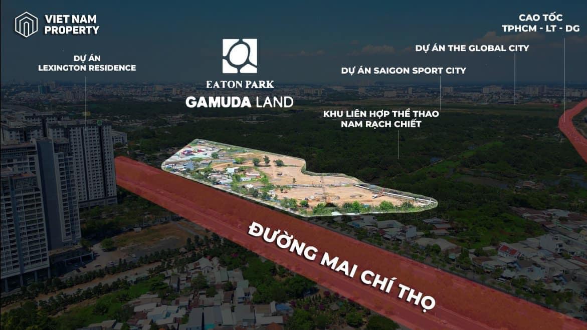 Eaton Park – Siêu Phẩm Căn Hộ Mặt Tiền Mai Chí Thọ, Đón Đầu Trung Tâm Mới Thủ Đức