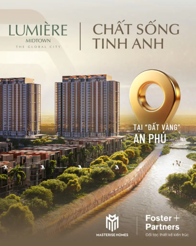 LUMIÈRE Midtown – Sống Giữa “Trái Tim” The Global City, Trung Tâm Mới Của TP.HCM
