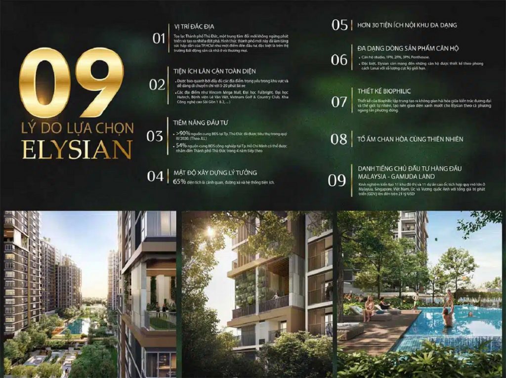 Elysian Lò Lu: Căn Hộ Sinh Thái Đầu Tiên Tại TP. Thủ Đức Nhận Chứng Chỉ LOTUS