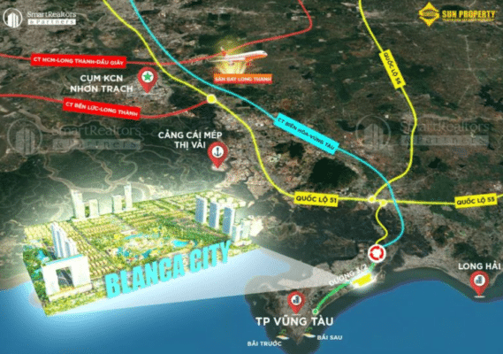 Vị Trí Kim Cương: Blanca City Định Hình Tâm Điểm Vũng Tàu