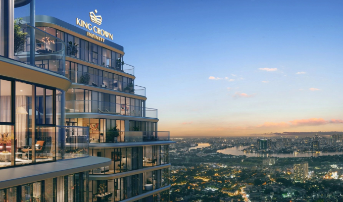 King Crown Infinity: Biểu Tượng Sống Vàng Tại Tâm Điểm Thủ Đức