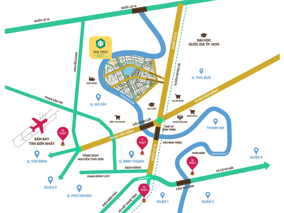 Lợi Thế Và Tiềm Năng Đầu Tư Căn Hộ Diamond Sky Vạn Phúc City tại Thủ Đức