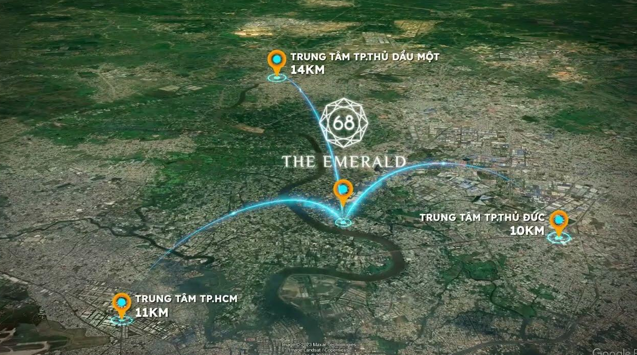 The Emerald 68: Nâng Tầm Tiềm Năng Đầu Tư Và An Cư Tại Tâm Điểm Kết Nối 4 Thành Phố