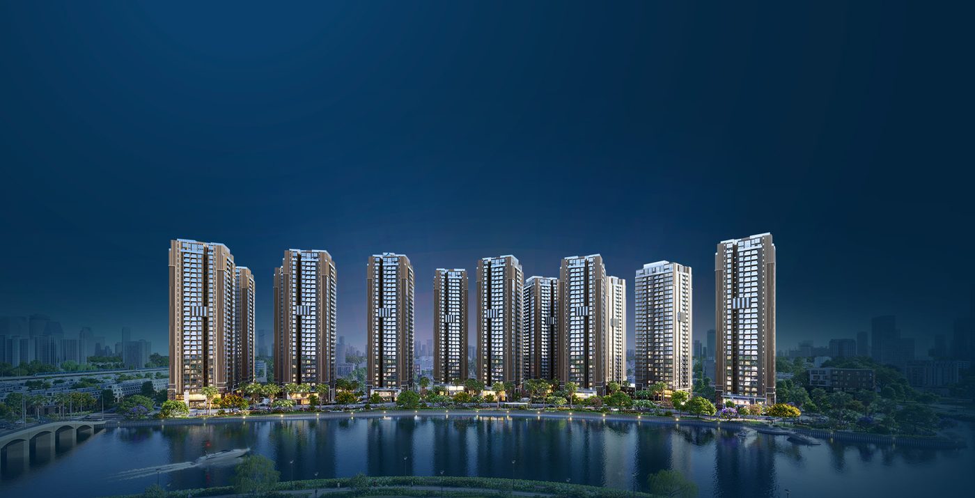 Phối cảnh tổng quan dự án căn hộ The Privé tại Nam Rạch Chiếc, TP.HCM