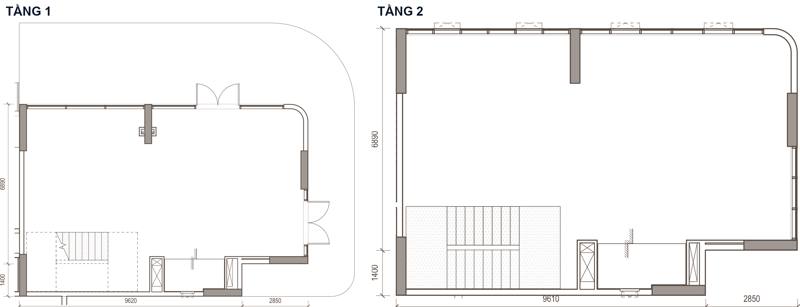 Mặt bằng căn hộ Norton Park Shophouse khối đế SH04 189,01 m²