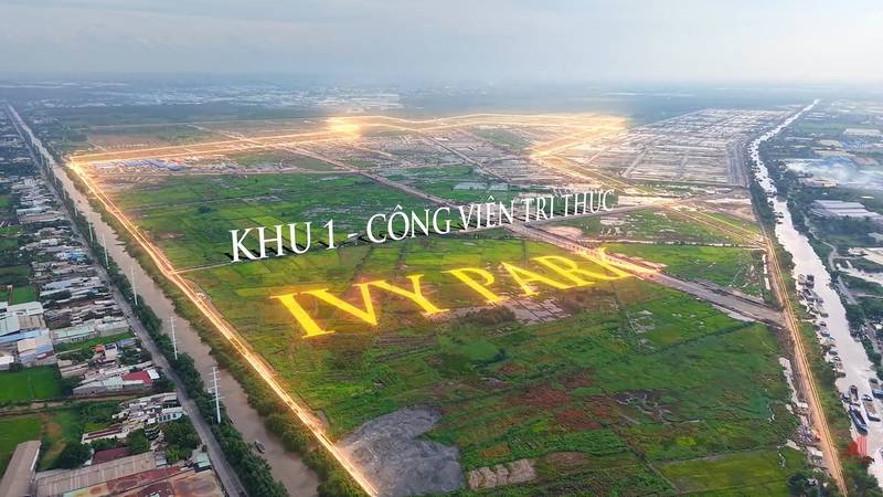 Ảnh flycam phân khu Ivy Park của Vinhomes Saigon Park, chụp tháng 7/2026